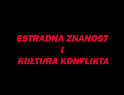 Estradna znanost i kultura konflikta