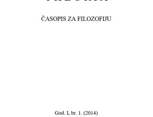 Theoria: Časopis za filozofiju br.1