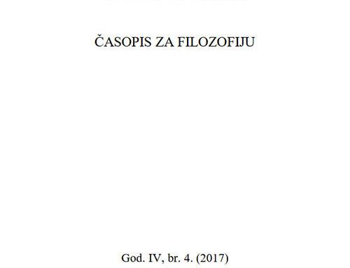 Theoria: Časopis za filozofiju br.4